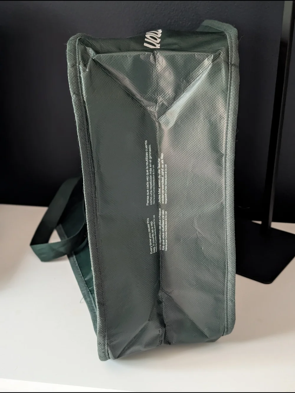 Lululemon Athletica Forest Green Reusable Tote